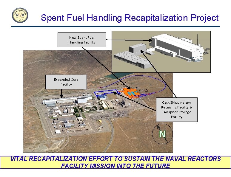 Spent Fuel Handling Recapitalization Project New Spent Fuel Handling Facility Expended Core Facility Cask