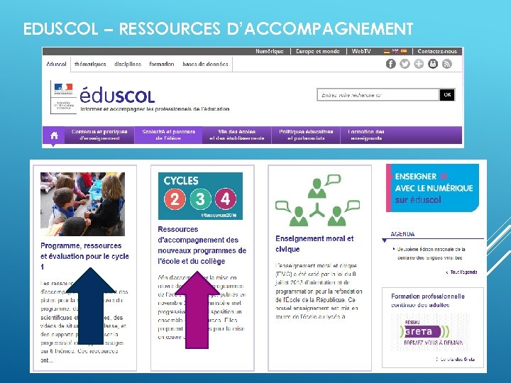 EDUSCOL – RESSOURCES D’ACCOMPAGNEMENT 