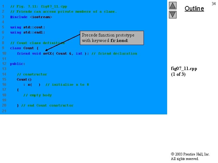 1 2 3 4 5 6 // Fig. 7. 11: fig 07_11. cpp //