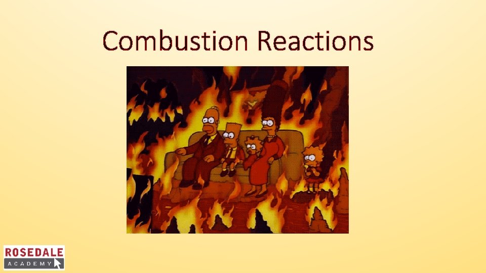 Combustion Reactions 