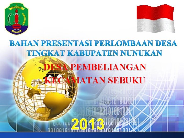 LOGO DESA PEMBELIANGAN KECAMATAN SEBUKU 2013 