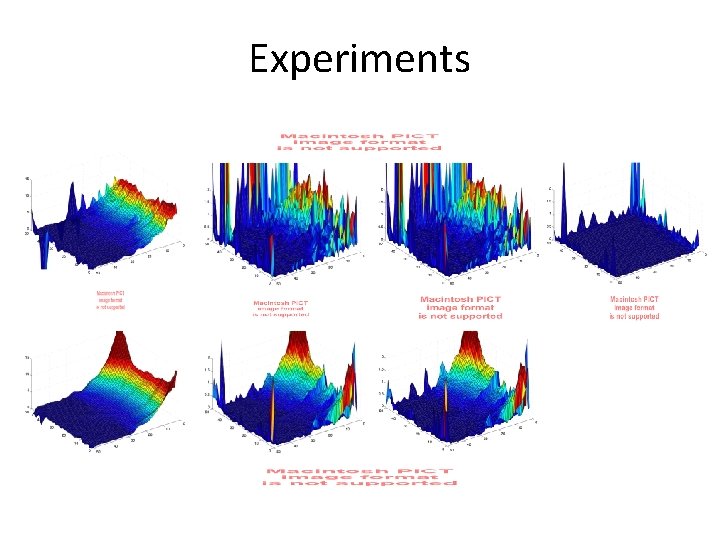 Experiments 