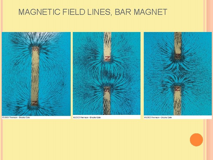 MAGNETIC FIELD LINES, BAR MAGNET 