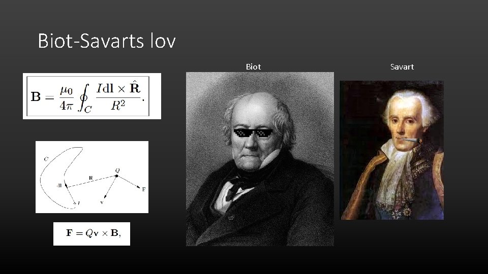 Biot-Savarts lov Biot Savart 