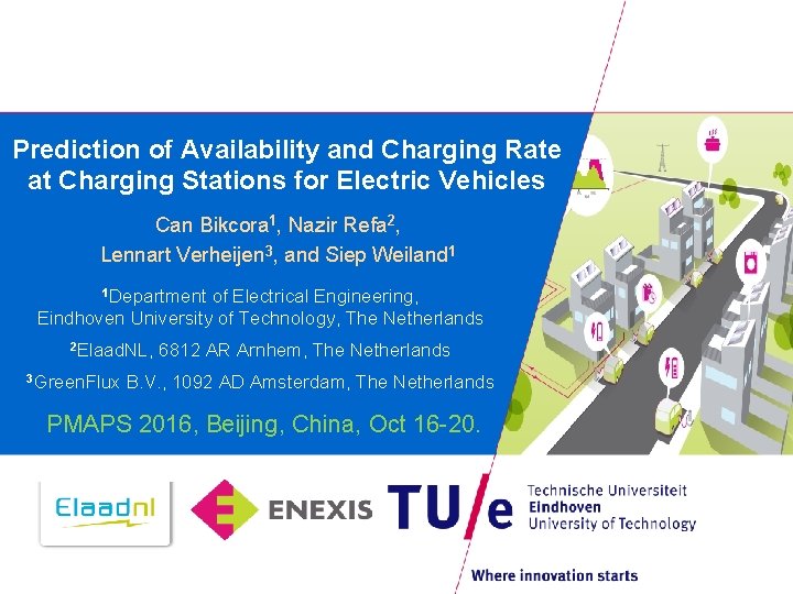 Prediction of Availability and Charging Rate at Charging Stations for Electric Vehicles Can Bikcora