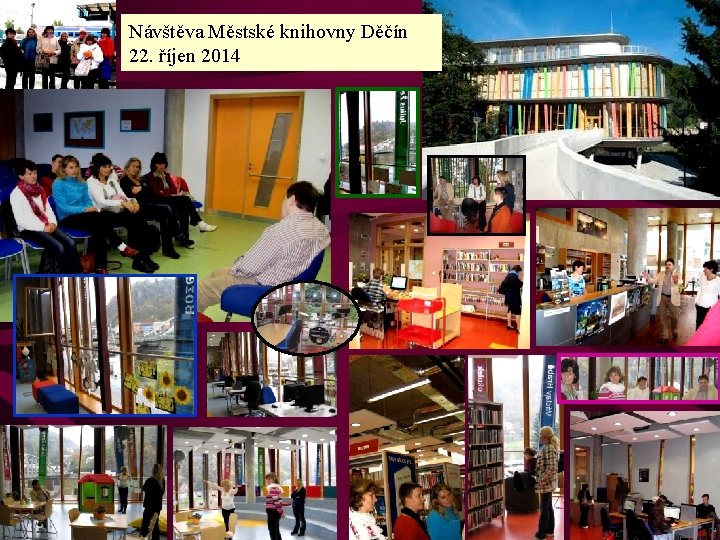 Návštěva Městské knihovny Děčín 22. říjen 2014 