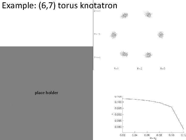 Example: (6, 7) torus knotatron place holder 