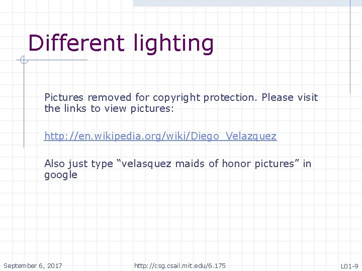 Different lighting Pictures removed for copyright protection. Please visit the links to view pictures: