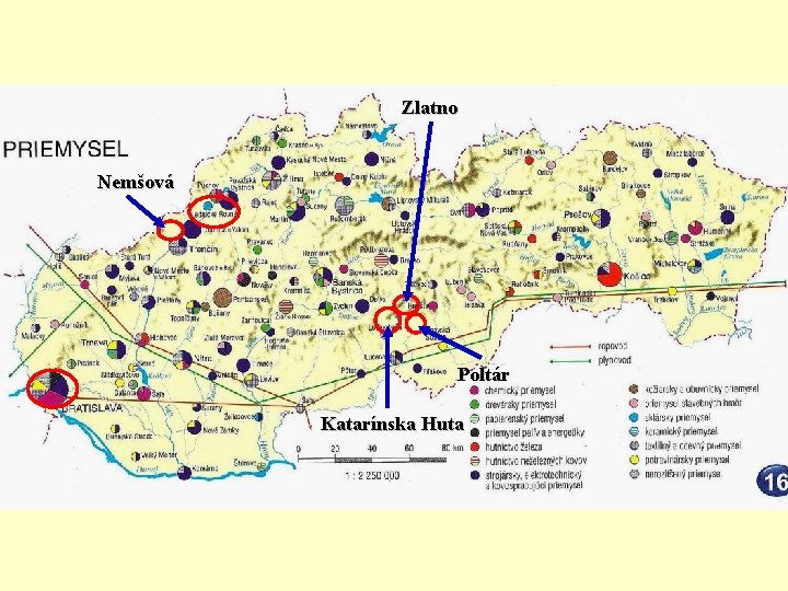 Zlatno Nemšová Poltár Katarínska Huta 