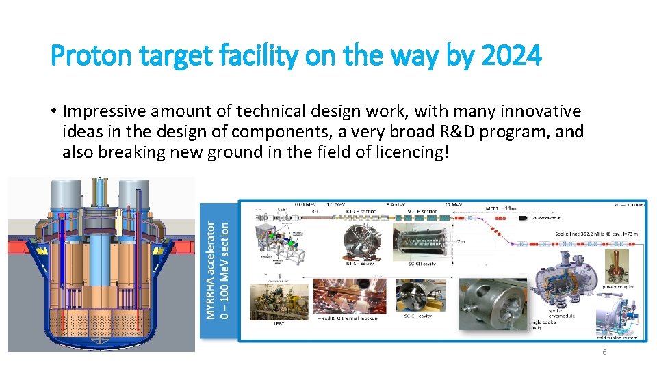 Proton target facility on the way by 2024 • Impressive amount of technical design