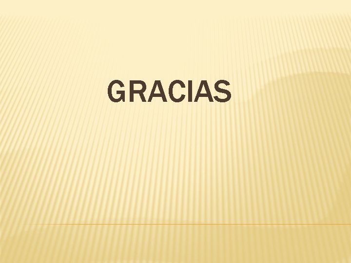 GRACIAS 