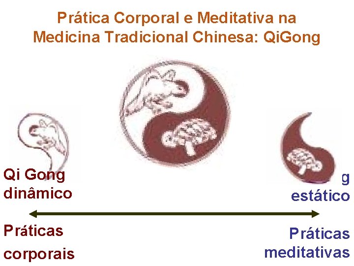 Prática Corporal e Meditativa na Medicina Tradicional Chinesa: Qi. Gong Qi Gong dinâmico Qi