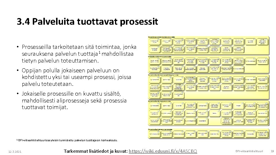 3. 4 Palveluita tuottavat prosessit • Prosesseilla tarkoitetaan sitä toimintaa, jonka seurauksena palvelun tuottaja 3. 4 Palveluita tuottavat prosessit • Prosesseilla tarkoitetaan sitä toimintaa, jonka seurauksena palvelun tuottaja