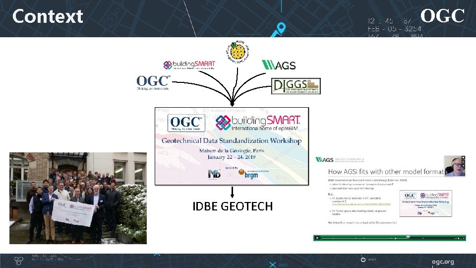Context OGC IDBE GEOTECH ogc. org 