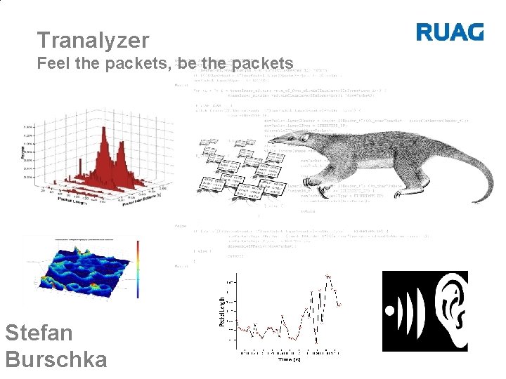 Tranalyzer Feel the packets, be the packets Stefan Burschka 