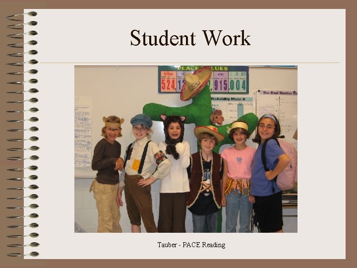 Student Work Tauber - PACE Reading 
