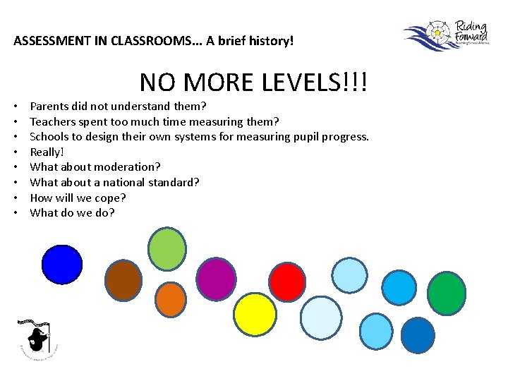 ASSESSMENT IN CLASSROOMS. . . A brief history! • • NO MORE LEVELS!!! Parents