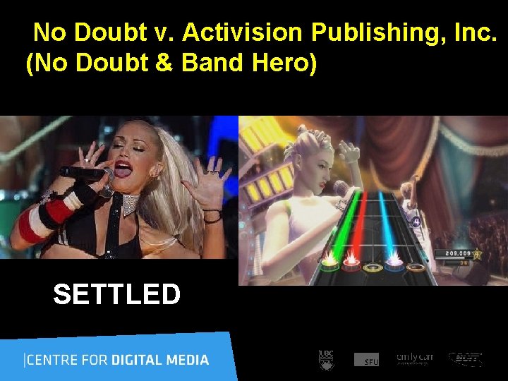  No Doubt v. Activision Publishing, Inc. (No Doubt & Band Hero) SETTLED 