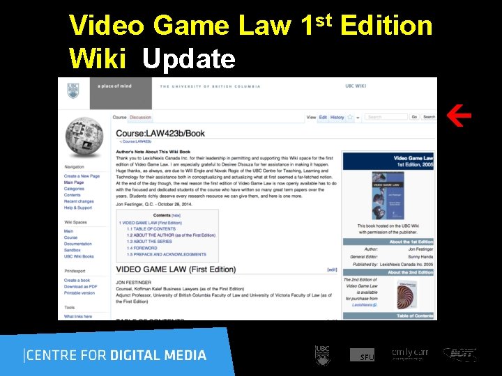  Video Game Law 1 st Edition Wiki Update 