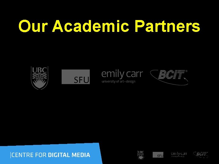  Our Academic Partners 