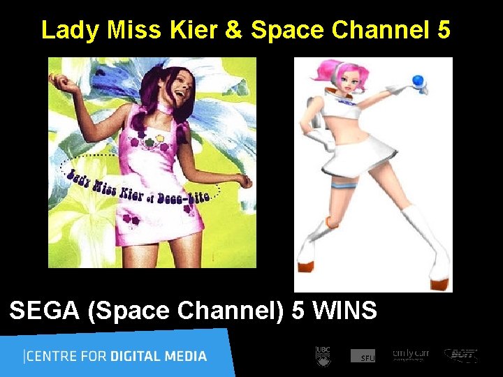  Lady Miss Kier & Space Channel 5 SEGA (Space Channel) 5 WINS 