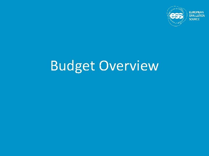 Budget Overview 