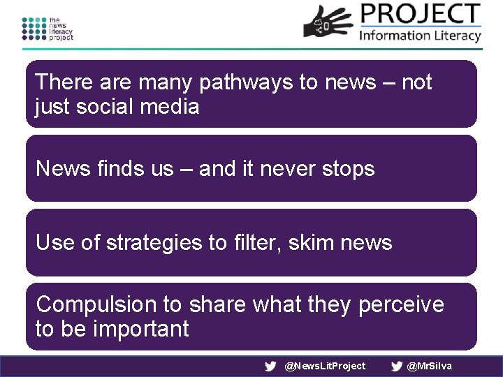 There are many pathways to news – not just social media News finds us