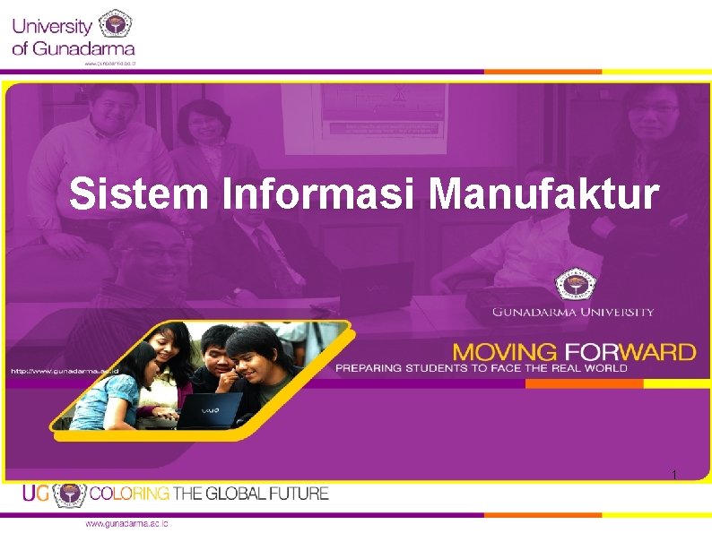 Sistem Informasi Manufaktur 1 