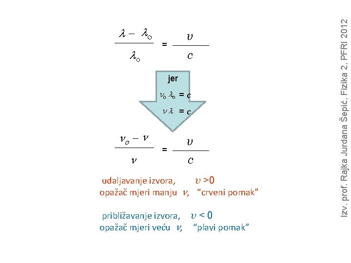lo v = c jer no lo = c nl =c no - n lo v = c jer no lo = c nl =c no - n