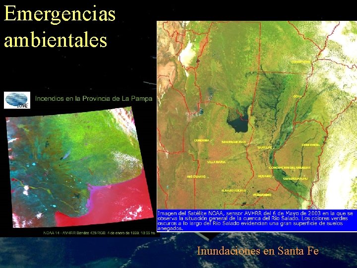 Emergencias ambientales Inundaciones en Santa Fe 