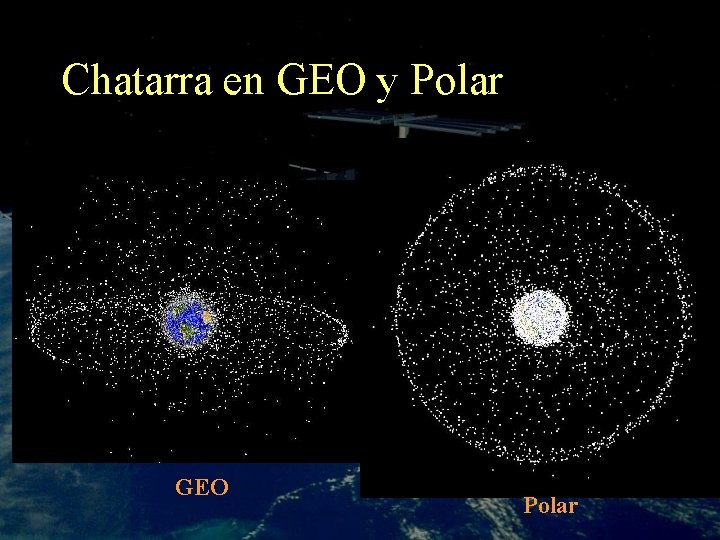 Chatarra en GEO y Polar GEO Polar 