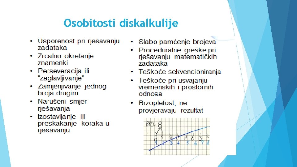 Osobitosti diskalkulije 