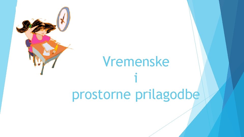 Vremenske i prostorne prilagodbe 