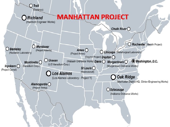 MANHATTAN PROJECT 