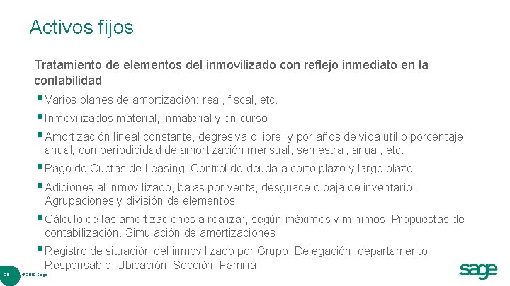 Activos fijos Tratamiento de elementos del inmovilizado con reflejo inmediato en la contabilidad §