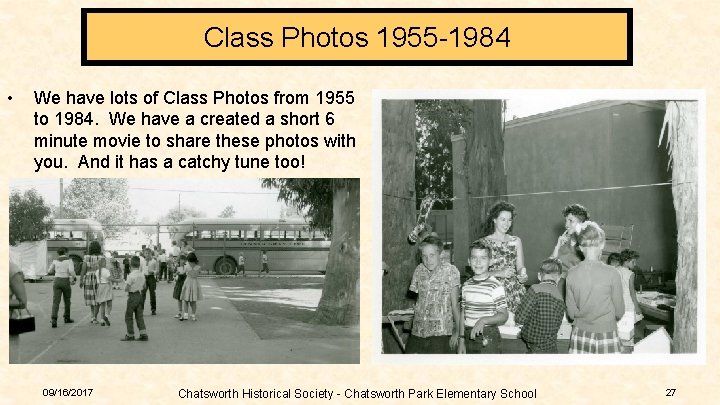 Class Photos 1955 -1984 • We have lots of Class Photos from 1955 to