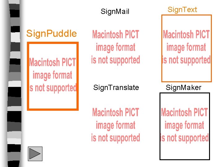 Sign. Mail Sign. Text Sign. Translate Sign. Maker Sign. Puddle 