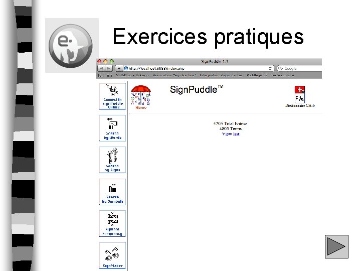 Exercices pratiques 