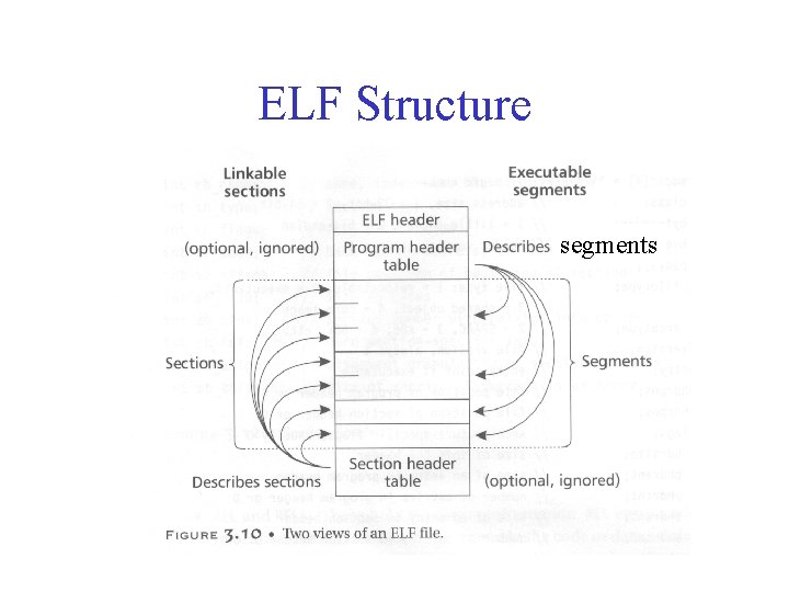 ELF Structure segments 