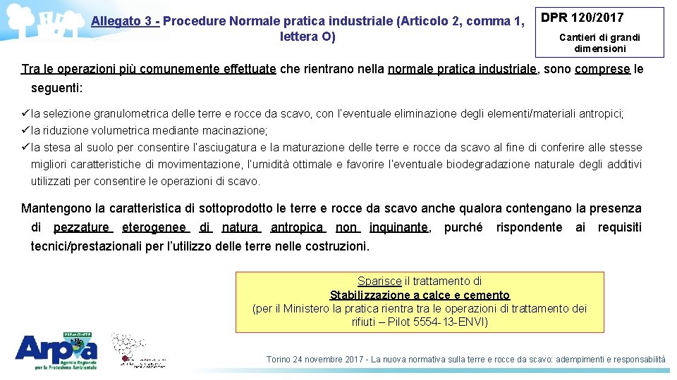 Allegato 3 - Procedure Normale pratica industriale (Articolo 2, comma 1, lettera O) DPR