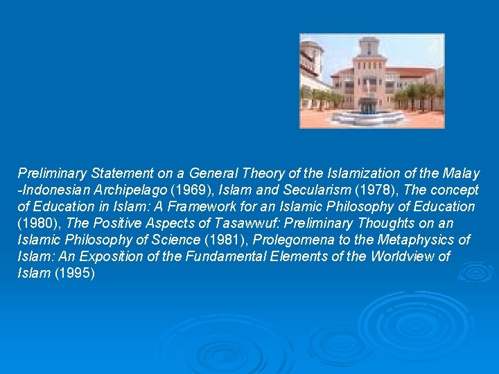 Preliminary Statement on a General Theory of the Islamization of the Malay -Indonesian Archipelago