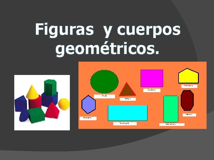 Figuras y cuerpos geométricos. 