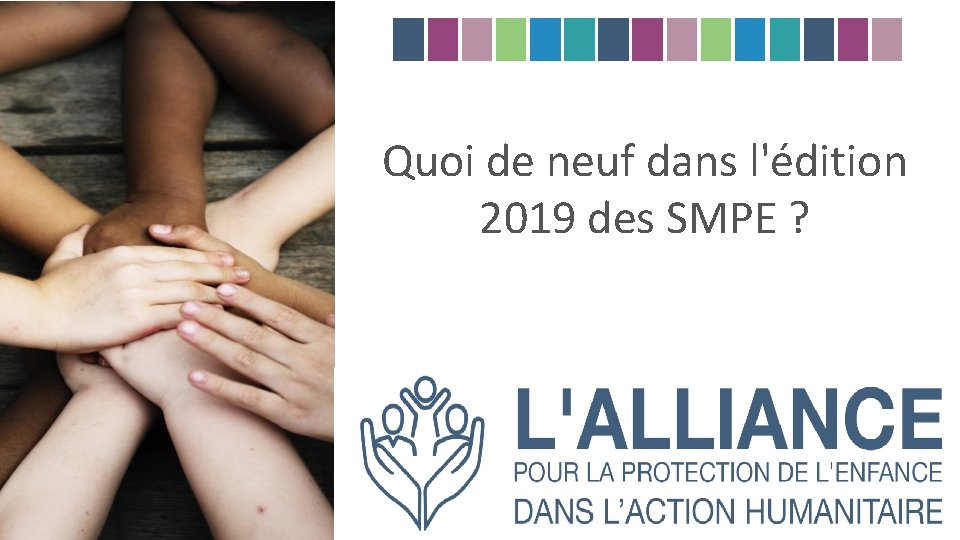 Quoi de neuf dans l'édition 2019 des SMPE ? 