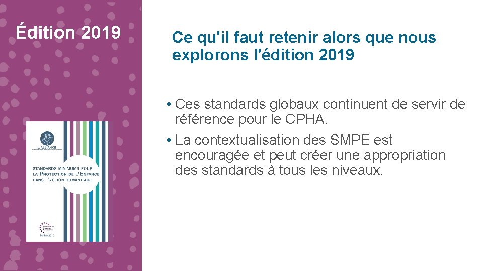 Édition 2019 Ce qu'il faut retenir alors que nous explorons l'édition 2019 • Ces