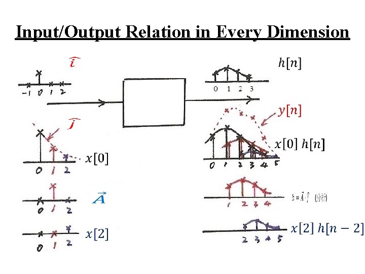 Input/Output Relation in Every Dimension 