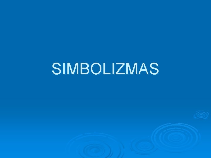 SIMBOLIZMAS 