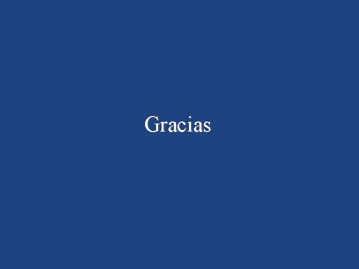 Gracias 