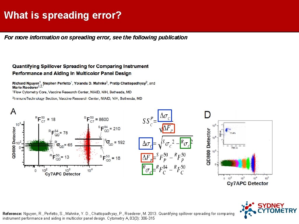 What is spreading error? For more information on spreading error, see the following publication What is spreading error? For more information on spreading error, see the following publication