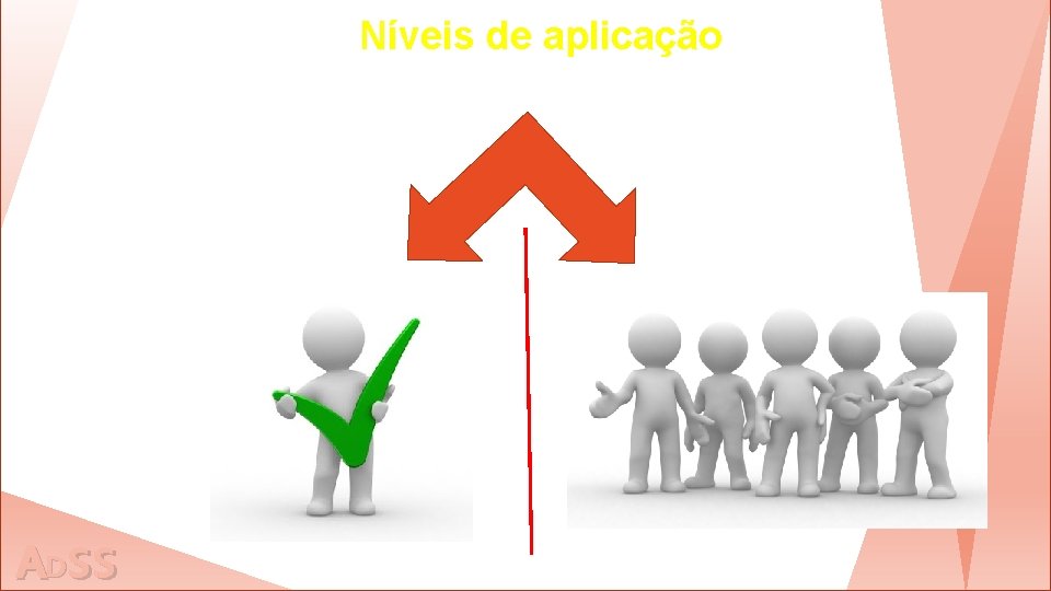 Níveis de aplicação Individual ADss 