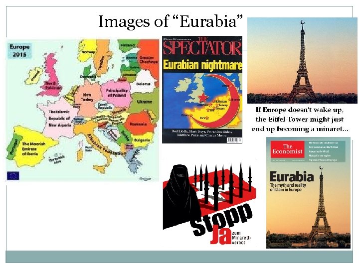 Images of “Eurabia” 